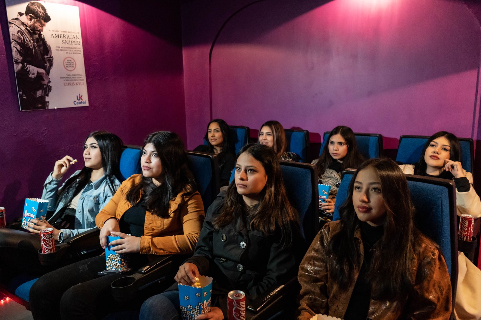 Comunidad UKCenter reunida en el Cinema Club